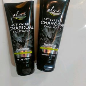 Combo Pack Of 2 New Charcoal Face Wash