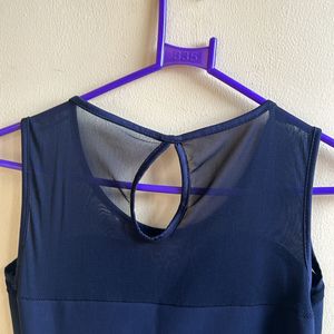 Navy Blue One piece dress