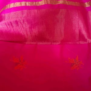 Pink Colour Saree