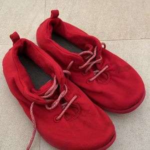 Neeman’s Red Wool sneakers