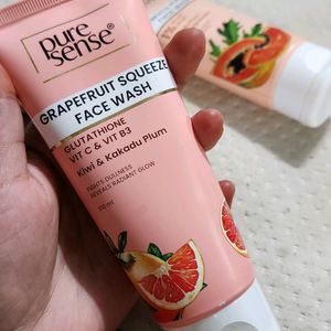 Trio Face Washes