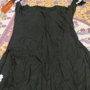 Black Embroided kurta