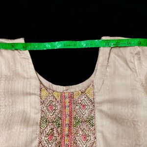 Cotton Stitched Dress