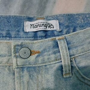 Distressed Denim Shorts, 30 Waist, Brand New