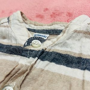 Boys Shirt 3-4 Years Linen