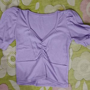 Lavender Blue Top