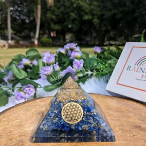 Lapis Lazuli Orgonite Pyramid