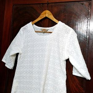 Anouk Brand White Kurtas For Women