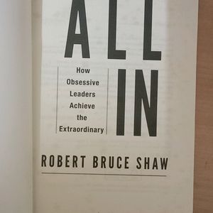 Book All In By Robert Bruce Shaw