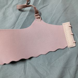 Aesthetic Super Soft Fabric Peach Bra👙