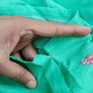 Green Daily Wear Kurthi