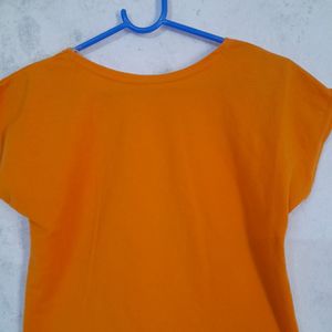 Orange Colour CROP TOP 🧡