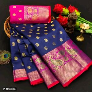 Cotton Silk Saree_festive Wear