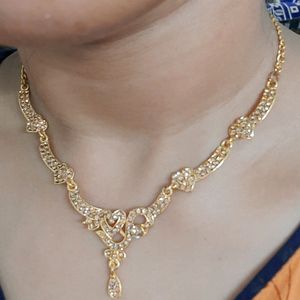 Gold-Toned Traditional Jewelry Set