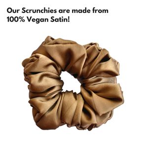 3 Satin Scrunchies 🛒