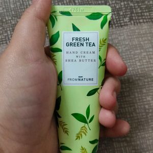 Green Tea With Shea Butter Hand Cream