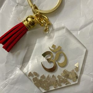 Om Keychain