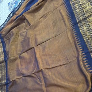 Pure Silk Broad Border Kanjivaram