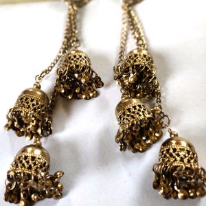 New Stylish 199 Only Golden Earrings