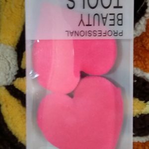 Heart Shape Powder Puff