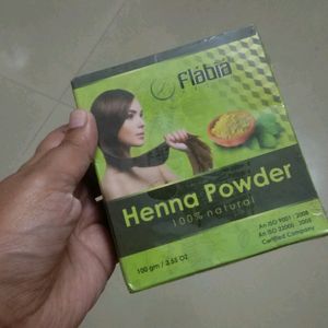 Flabia Henna Powder New, Unopened