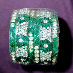 GREEN BANGLES/KADA