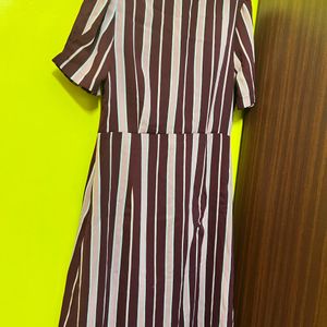 🤎🤎 Midi Lenth Striped Dress 🤎🤎