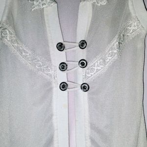 New Beautiful White Shrug