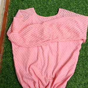 Beautiful Pink Top For Ladies