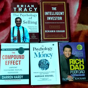 HUGE PRICEDROP ALERT: Combo Of 5 New Finance Books