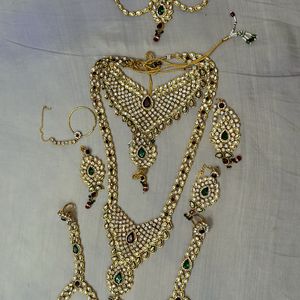 Kundan Indian Bridal Jwelery Set