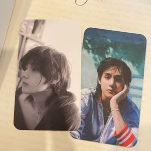 BTS TAEHYUNG/V SET OF 2 UNOFFICIAL PHOTOCARDS