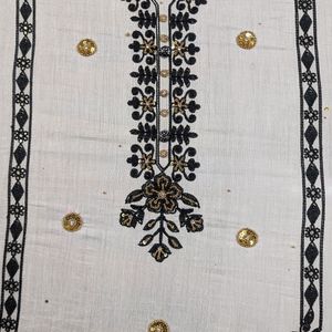 Aari Embroidered With Beeds And Sequence Zari Work