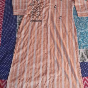 Cotton Line Kurti