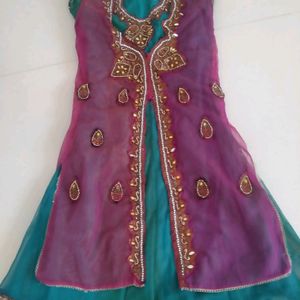 Anarkali Dress With Dupatta