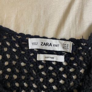 ZARA OVERSIZED CROCHET TOP: 2 Tops