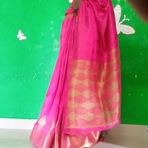 Pink Saree