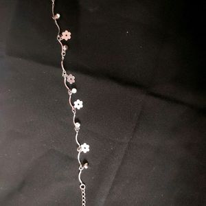 Beutiful Silver Golden Anklet Combo