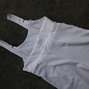 White Dungaree/Jumpsuit