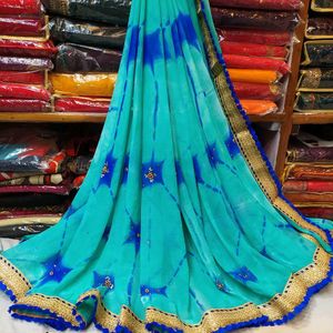 Jaipuri Bandhani Saree New 💃💁