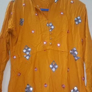 Yellow Kurti