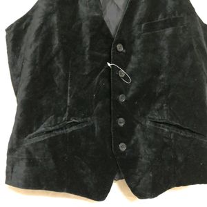 H&M Black Waistcoat