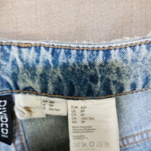 H&M Denim Straight Fit Jeans