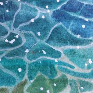 Starfish At Sea Water Colour Painting 🌊 ⭐