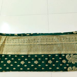 Karva Chauth Special Green Saree