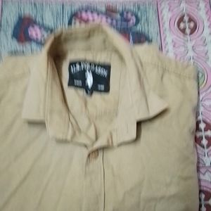 Light Chocolate Colour Half Sleeve Shirt