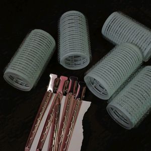 KOREAN HAIR ROLLERS 5PCS WITH Clips