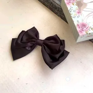 Black Bow Clip