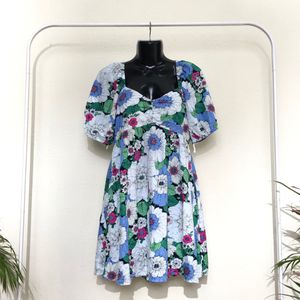 Gap Multi Colour New Floral Printed Dress(Women’s)