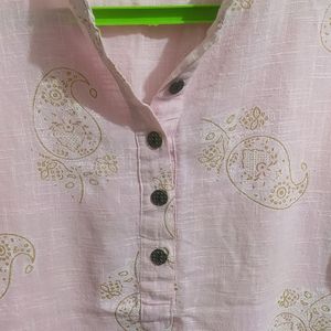 Pink Long Kurti